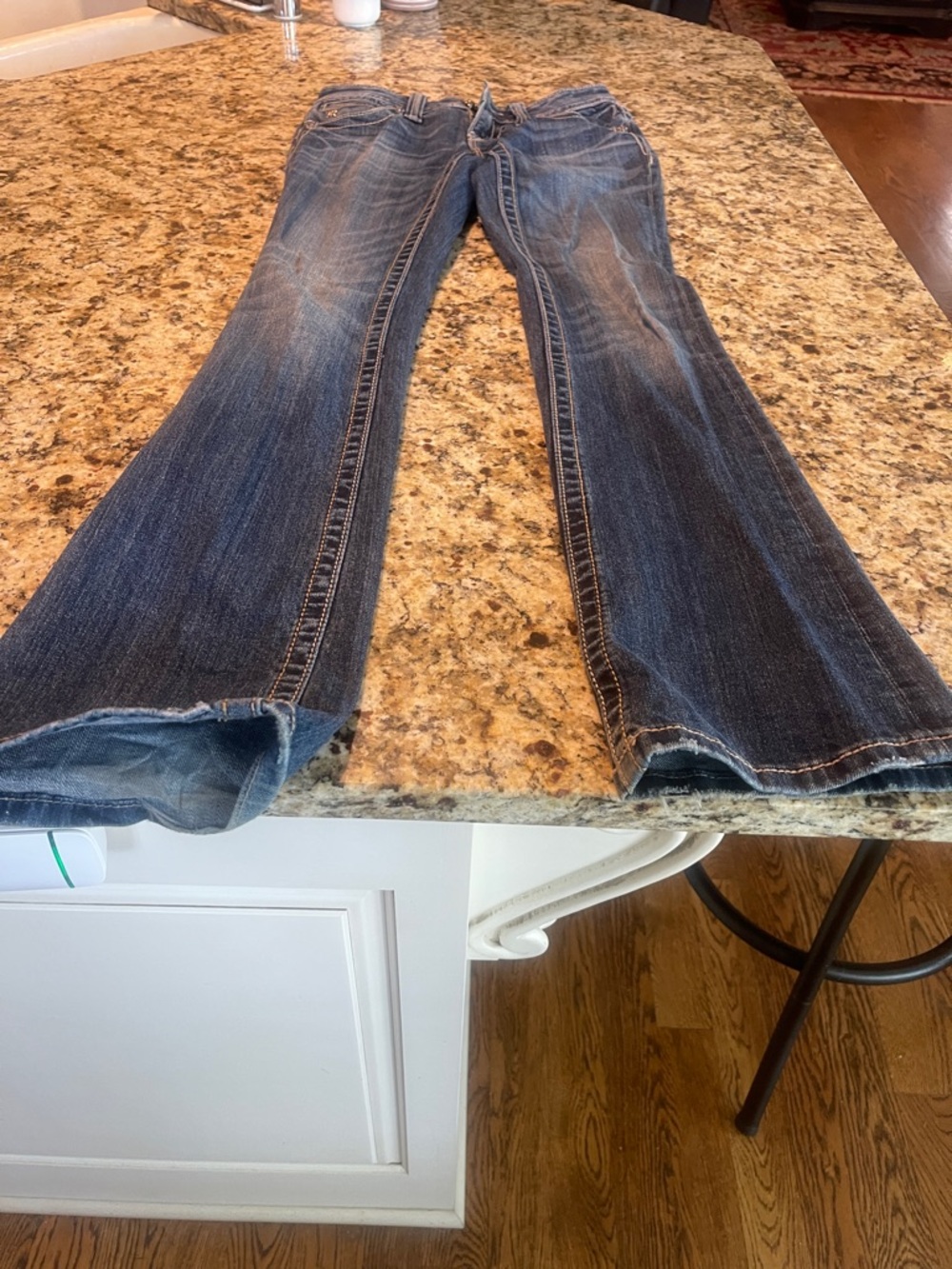 Miss Me Dark Blue Flare Jeans
